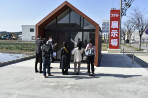 金沢美術工芸大学様 グランピング展示場見学