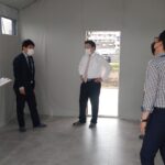 グランピング施設運営会社様、大阪から展示場の見学にご来場いただきました!