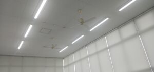 本社事務所天井照明入替