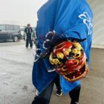 スガモトテントに獅子舞が来ました!