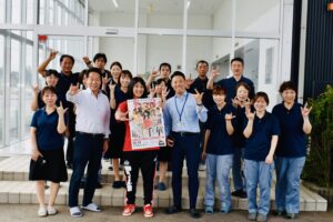 暁 千華選手が来社されました！